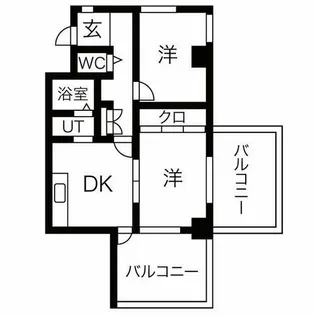 アビタマルフク【9階】の間取り