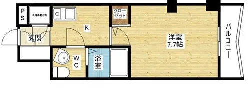 セレニテ新大阪弐番館【3階】の間取り