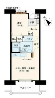 URフレール兵庫浜崎通【0270802号室】の間取り