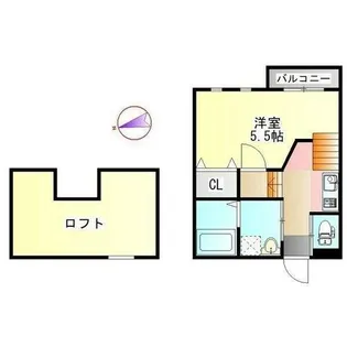 Creo浄心【2階】の間取り