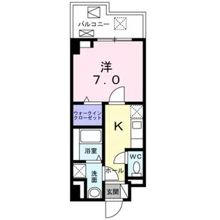 大阪府大阪市平野区平野元町【マンション】の間取り