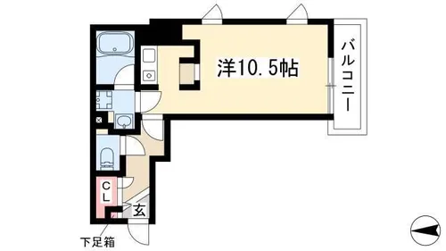 メゾン浅井【5階】の間取り