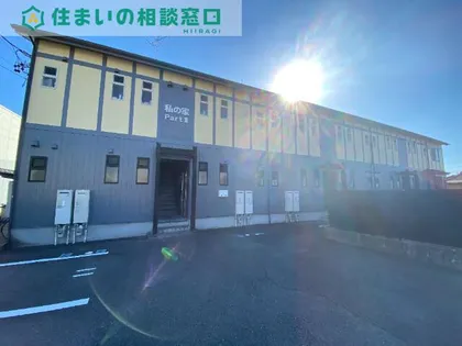 愛知県岡崎市岡町字東野々宮【アパート】の外観