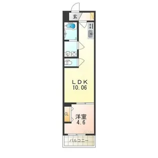 ニスム御崎【3階】の間取り