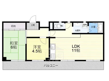 コンプリーション2【3階】の間取り