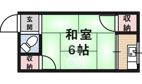 田中アパート【1階】の間取り