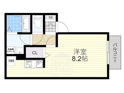 ウィルモア春日【2階】の間取り