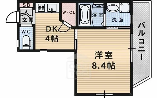 A-1 satsuma【3階】の間取り