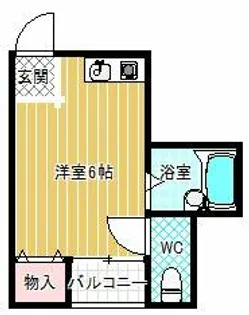 ビルシャナ上田【2階】の間取り