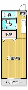 パークARUMIKⅠ【26号室】の間取り