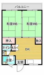マンション宮下A【203号室】の間取り