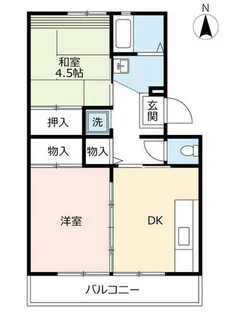 URアーバンフォレスト金山(桜田)【0030206号室】の間取り