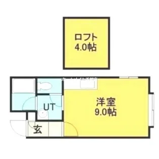 北海道札幌市手稲区前田八条13丁目【アパート】の間取り