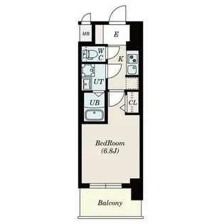 メイクス熱田大宝【10階】の間取り