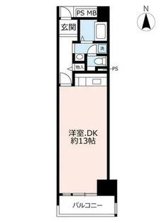 UR白鳥パークハイツ日比野東【0010802号室】の間取り