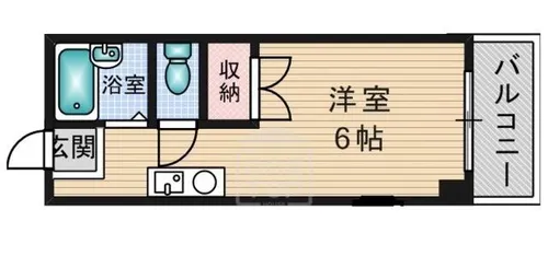 プチコスモ茨木【3階】の間取り