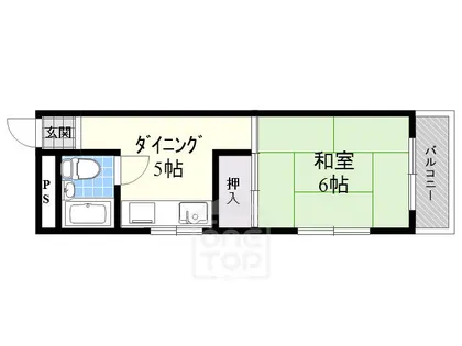 さざなみマンション【3階】の間取り