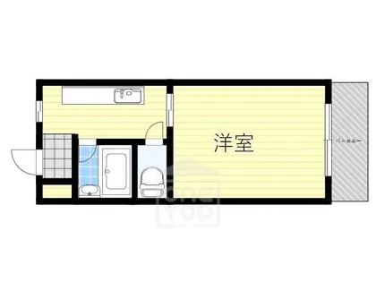 村井マンション【1階】の間取り