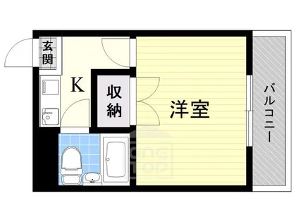 アトラス総持寺【2階】の間取り