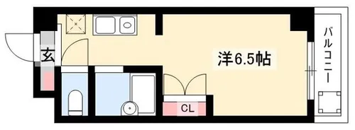 ライフ参番館【205号室】の間取り