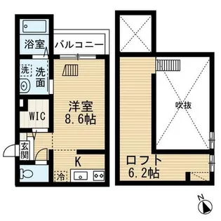THE TERRACE【1階】の間取り