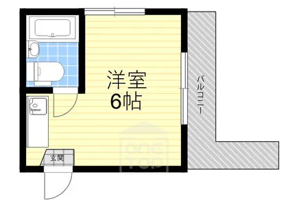 ロイヤル摂津【5階】の間取り