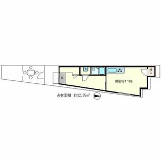 京都府京都市左京区吉田牛ノ宮町【一戸建】の間取り
