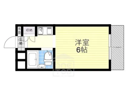 サンシャイン千里丘【3階】の間取り