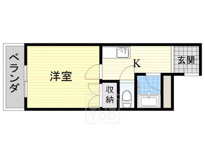 宮元7番館【3階】の間取り
