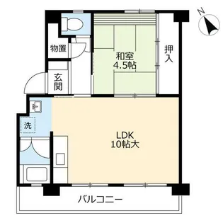 UR徳力【0730503号室】の間取り