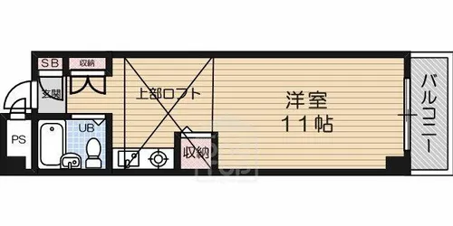 Navi 2【7階】の間取り