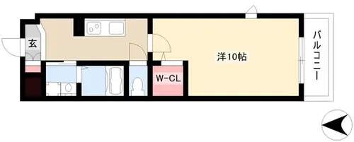 シャルマン【3階】の間取り
