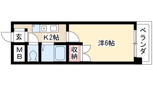 セントラルホームズ庄内【103号室】の間取り
