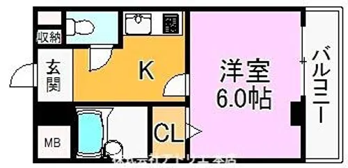 スペランツァデリーティア【6階】の間取り