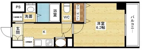 みおつくし十三【1階】の間取り