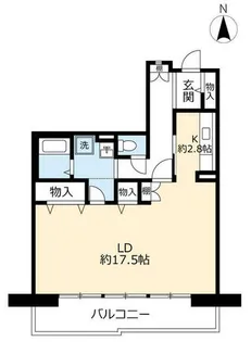 URリビエール関目【0060306号室】の間取り