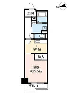 URアーバニア大須【0001114号室】の間取り