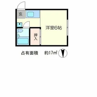サンクシャンブル【1階】の間取り