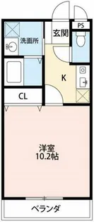 ヒルズ緑丘【2階】の間取り