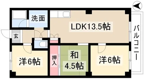 arakoPARK HOUSE【1階】の間取り