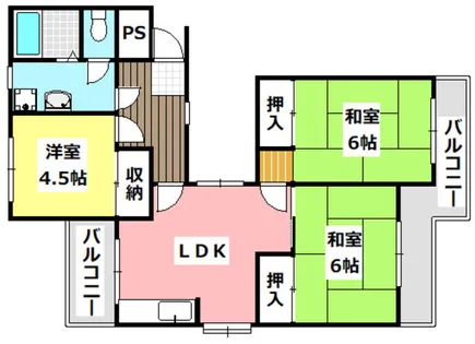 マンション・アメニティ【3-A号室】の間取り