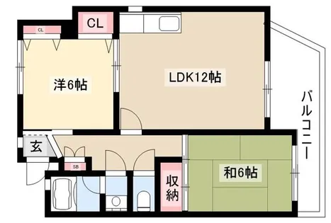 肥後ビル【301号室】の間取り