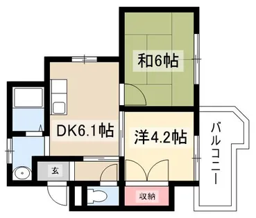 G&Y藤が丘【4階】の間取り