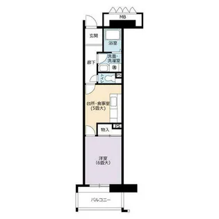 URアーバンラフレ星ヶ丘【0090607号室】の間取り