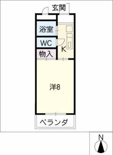 UNAX- III【2階】の間取り
