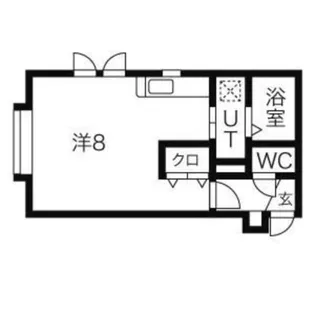 ヴィクトワール澄川【3階】の間取り