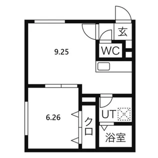 北海道札幌市西区宮の沢一条4丁目【マンション】の間取り