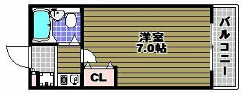 滝野ハイツ【3階】の間取り