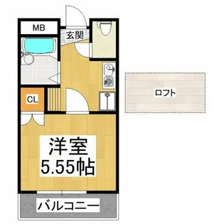 芸大ヒルズマンション【4階】の間取り