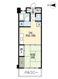 UR歌島橋【0000305号室】の間取り
